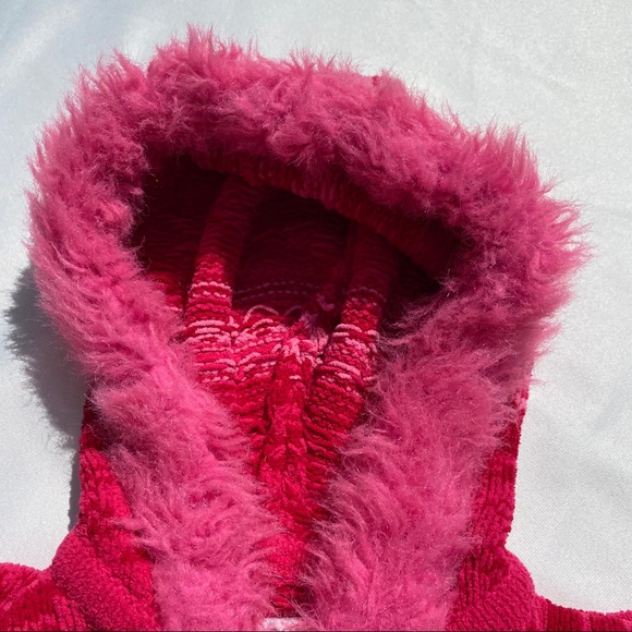 Cherokee Girls Multi Pink Zip-up Hoodie Size 3 - Picture 2 of 8